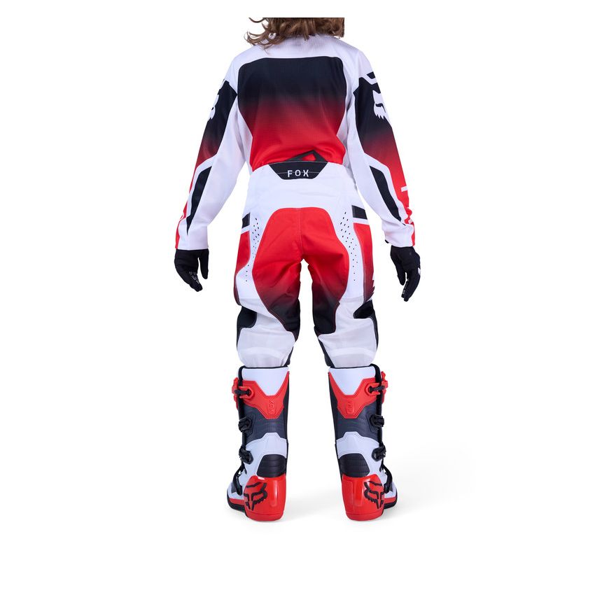Fox Spodnie Motocyklowe Junior  180 Shield Fluo Red Y22