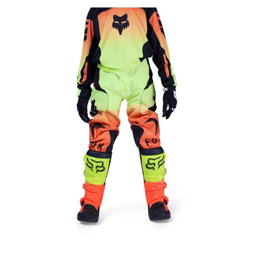 Fox Spodnie Motocyklowe Junior  180 Shield Fluo Yellow Y26