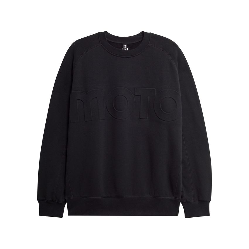 Fox Bluza  Moto-x Oversized Fleece Crew Black S