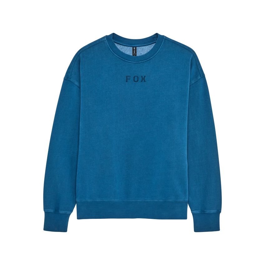 Fox Bluza  Wordmark Oversized Fleece Crew Twilight S
