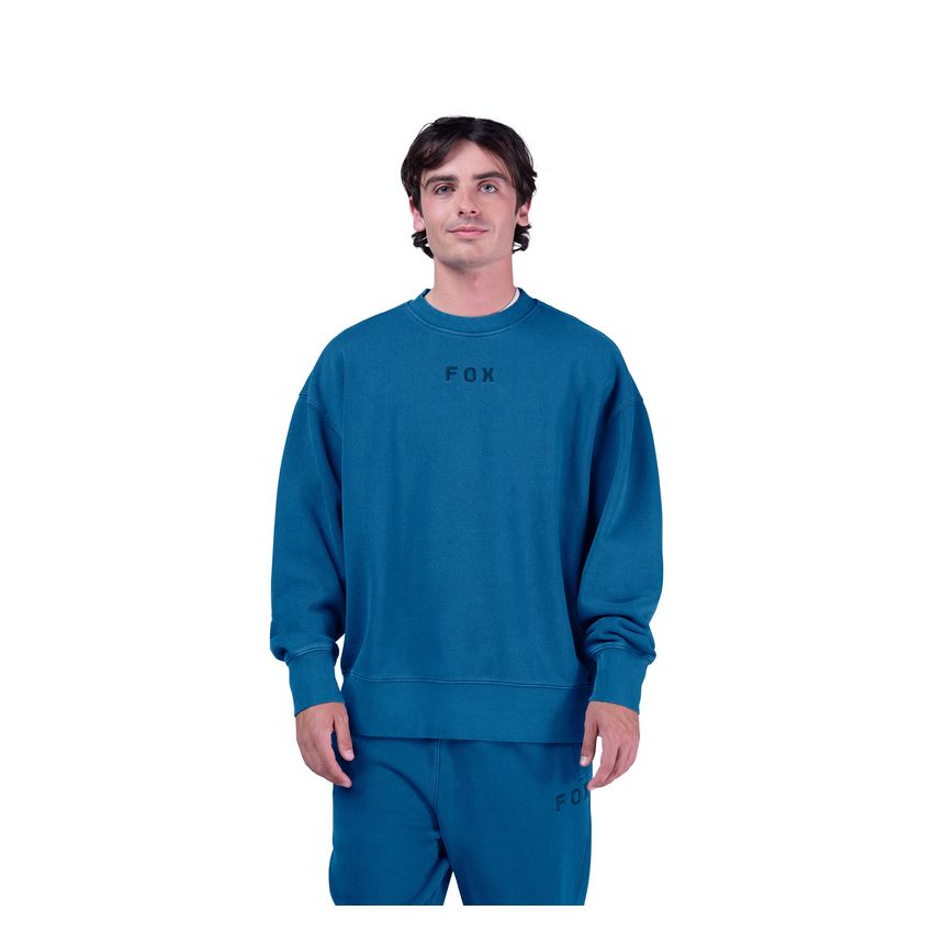 Fox Bluza  Wordmark Oversized Fleece Crew Twilight S