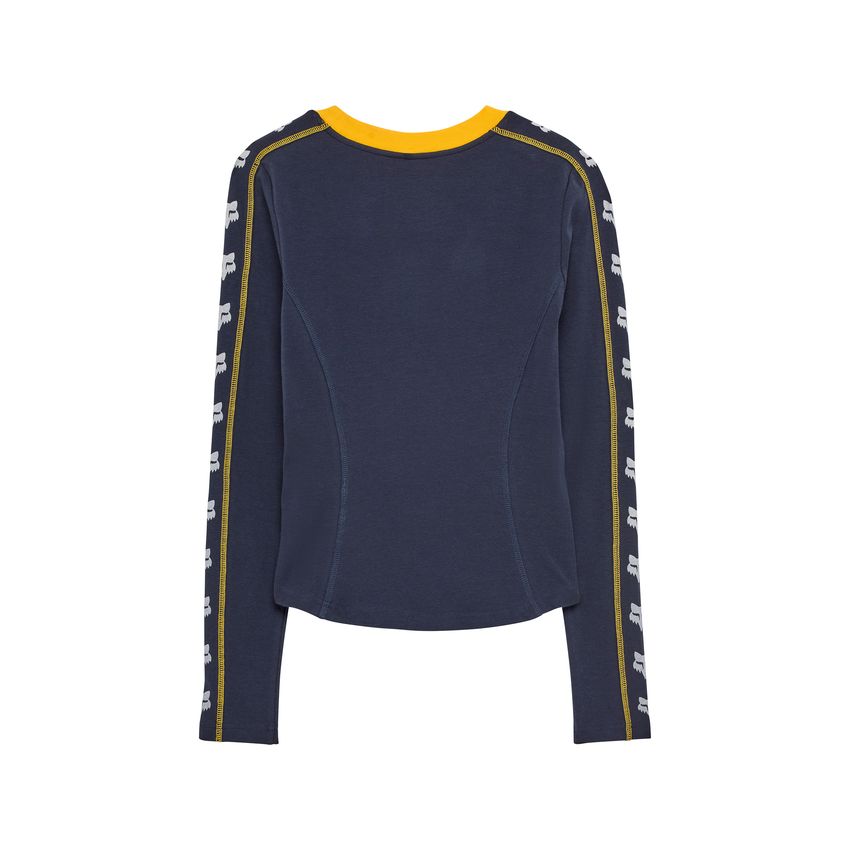 Fox Koszulka Z DŁugim RĘkawem Damska  Circa 74 Fitted Midnight Xs