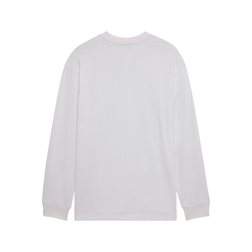 Fox Koszulka Z DŁugim RĘkawem  Wordmark Oversized Optic White S