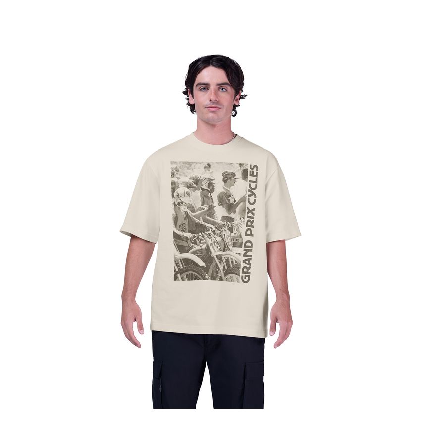 Fox T-shirt  Circa 74 Oversized Off White S