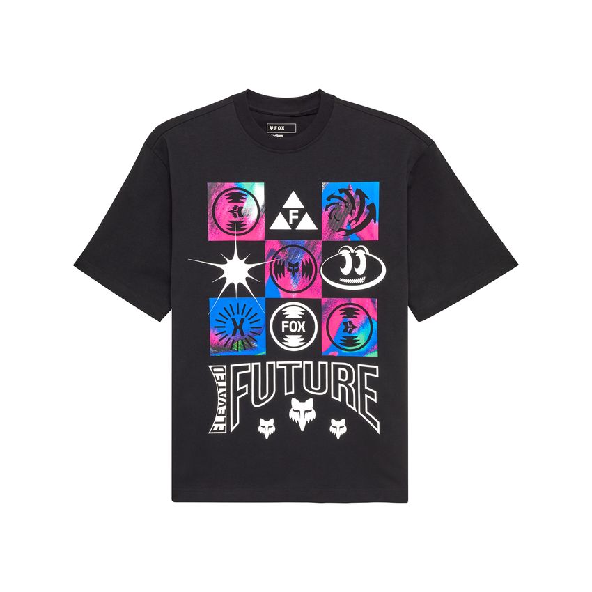 Fox T-shirt  Image Cosmo Mw Oversized 1 Black S