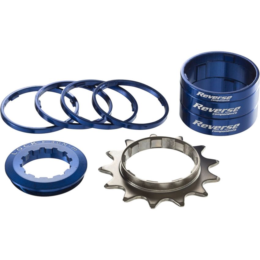 REVERSE Single Speed Kits 13T niebieski