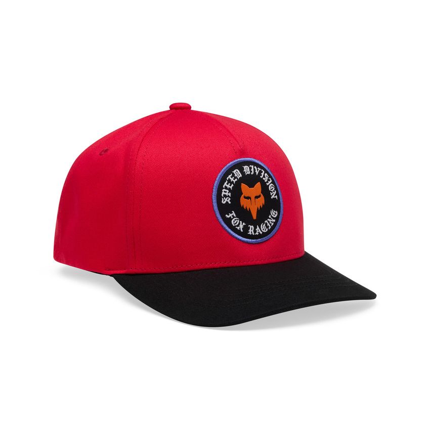 Czapka z daszkiem FOX Junior  Badge Snapback Red