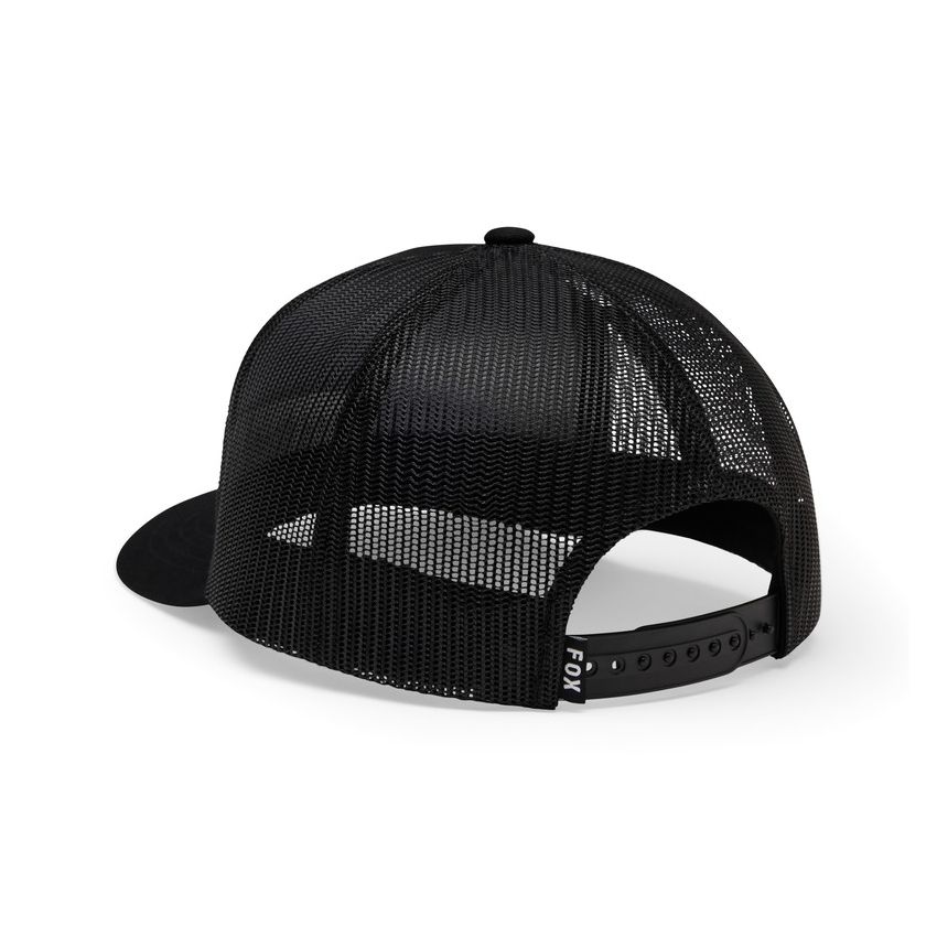 Czapka z daszkiem FOX Block Mesh Trucker Black