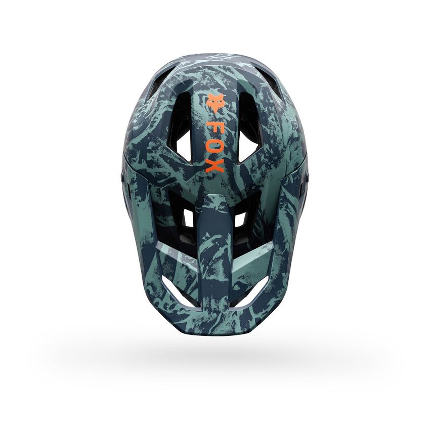 Kask FOX Junior Rampage Img Print Arctic Blue
