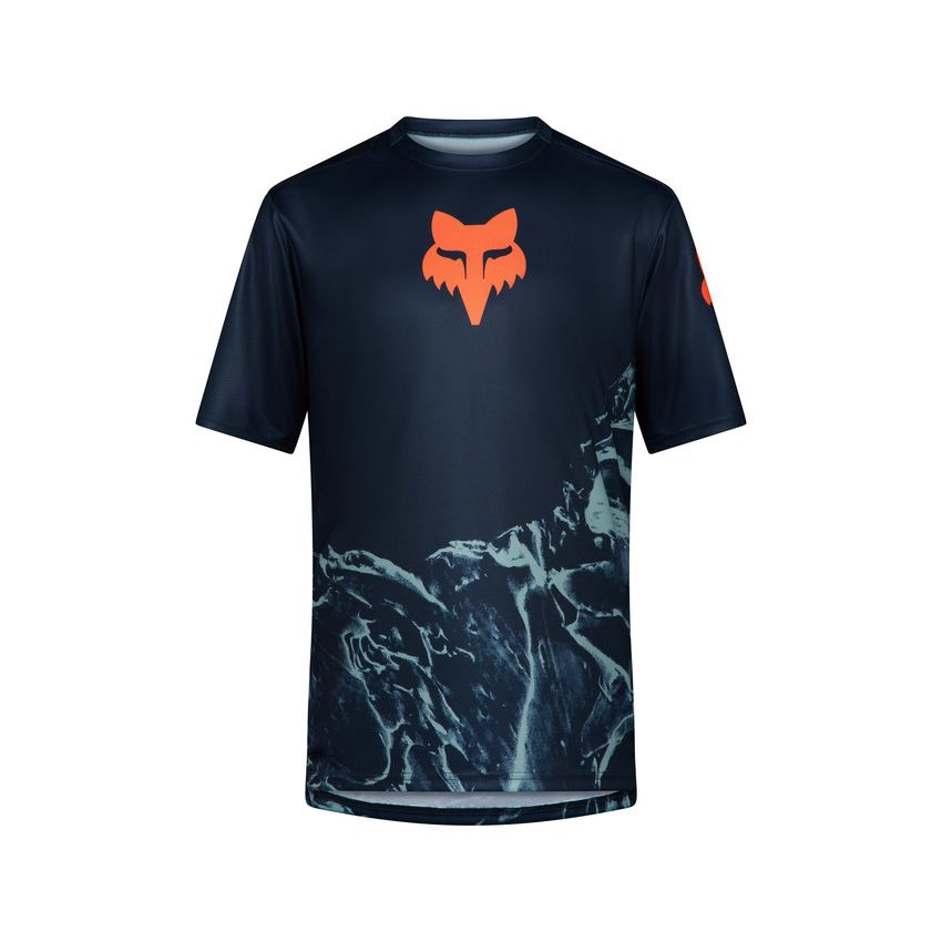 Fox Koszulka Rowerowa Junior  Ranger Img Print Arctic Blue Yl