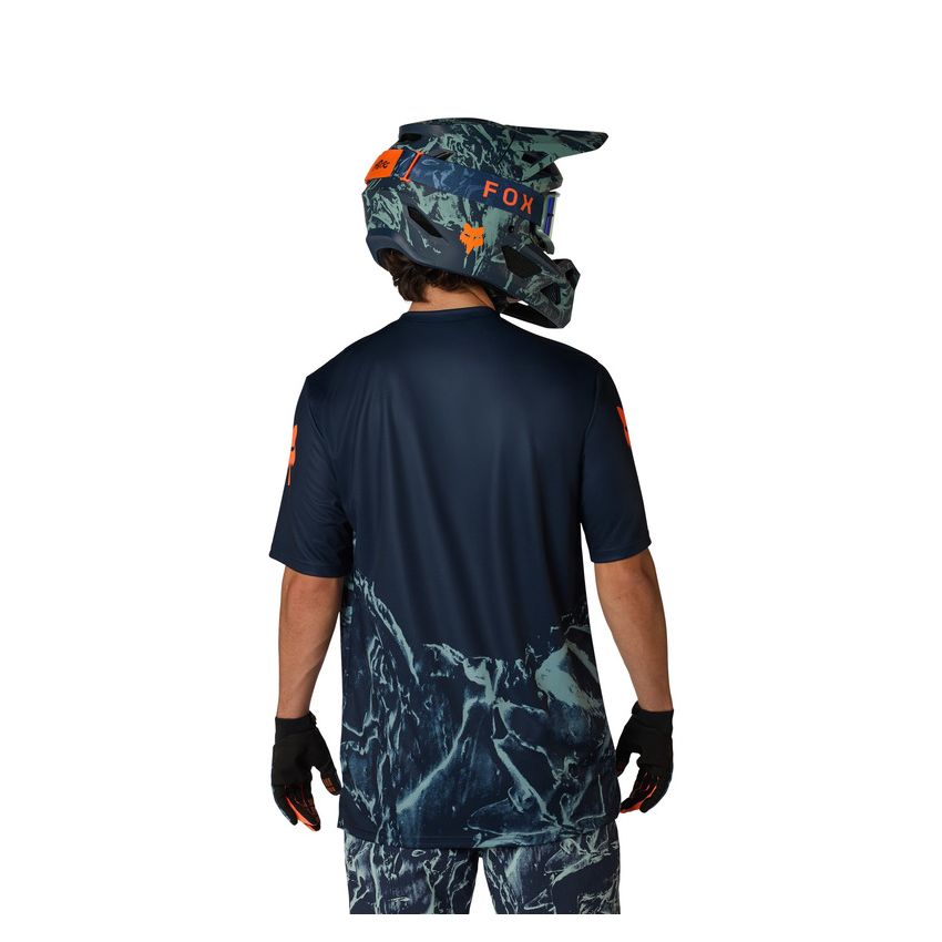 Fox Koszulka Rowerowa Junior  Ranger Img Print Arctic Blue Yl