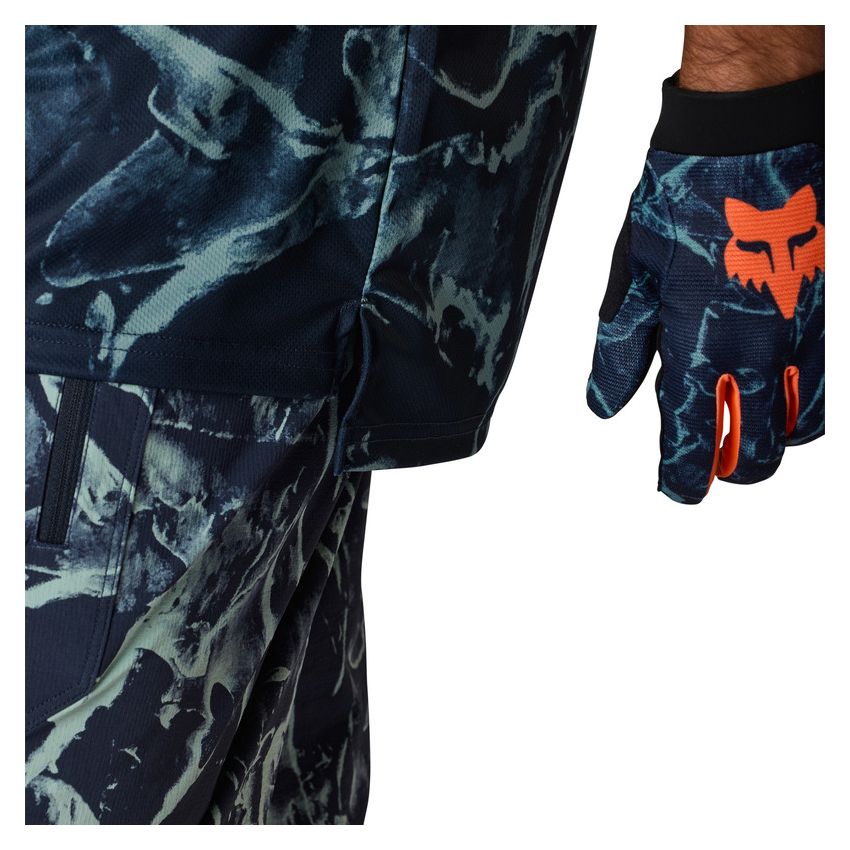 Fox Koszulka Rowerowa Junior  Ranger Img Print Arctic Blue Yl