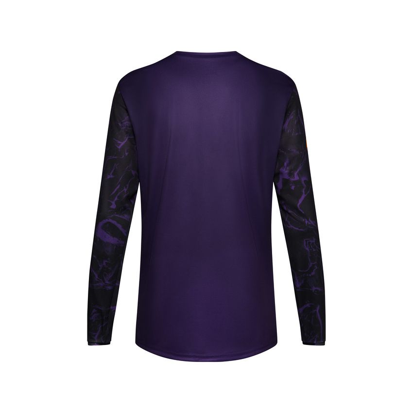 Fox Koszulka Rowerowa Z DŁugim RĘkawem Junior  Ranger Img Print Plum Ym