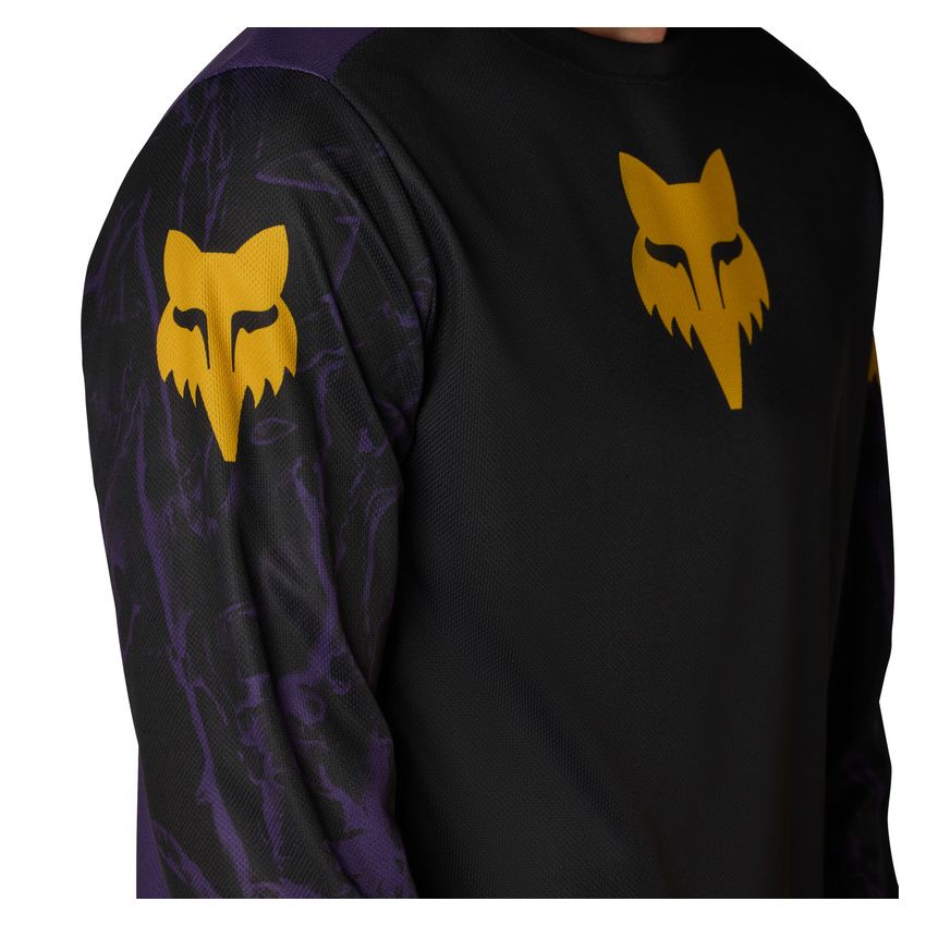 Fox Koszulka Rowerowa Z DŁugim RĘkawem Junior  Ranger Img Print Plum Ym