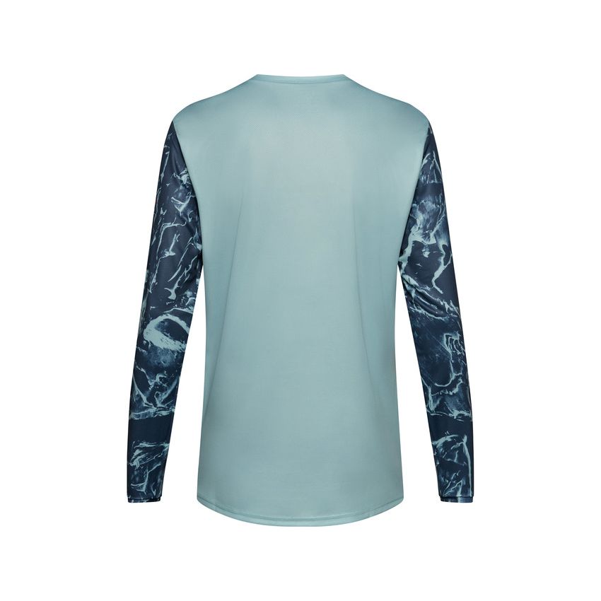 Fox Koszulka Rowerowa Z DŁugim RĘkawem Junior  Ranger Img Print Arctic Blue Yl