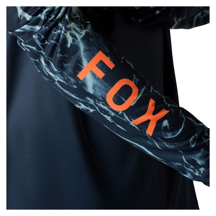 Fox Koszulka Rowerowa Z DŁugim RĘkawem Junior  Ranger Img Print Arctic Blue Yl
