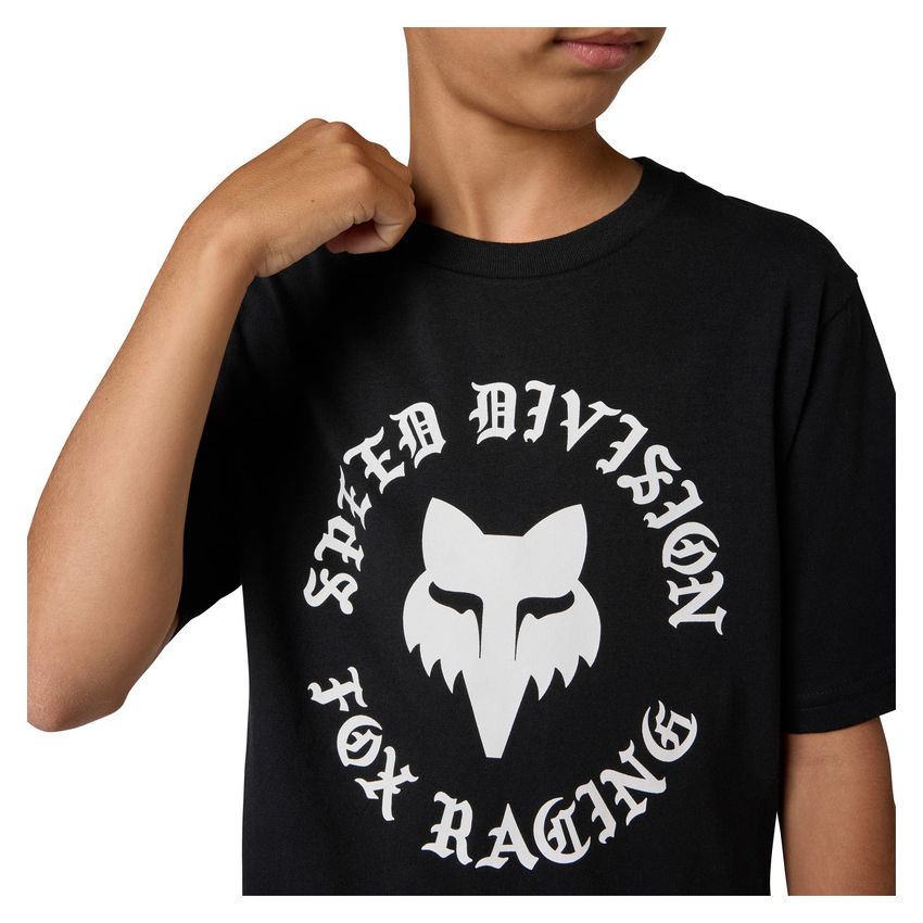Fox T-shirt Junior  Badge Ultra Black Yl