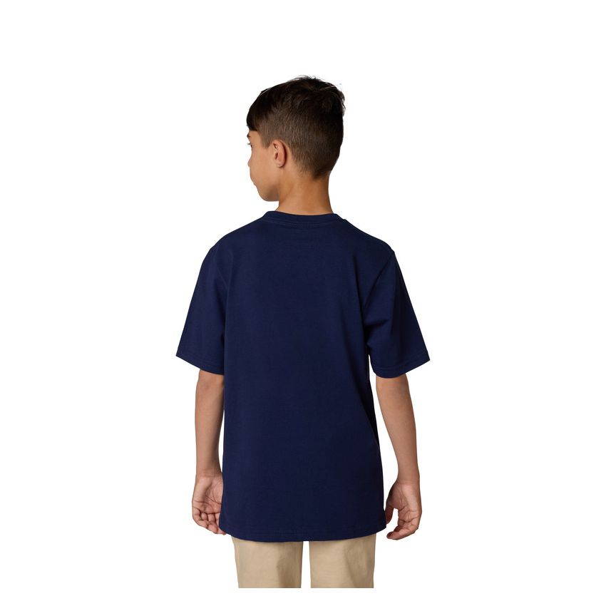 Fox T-shirt Junior  Checker Navy Yxl