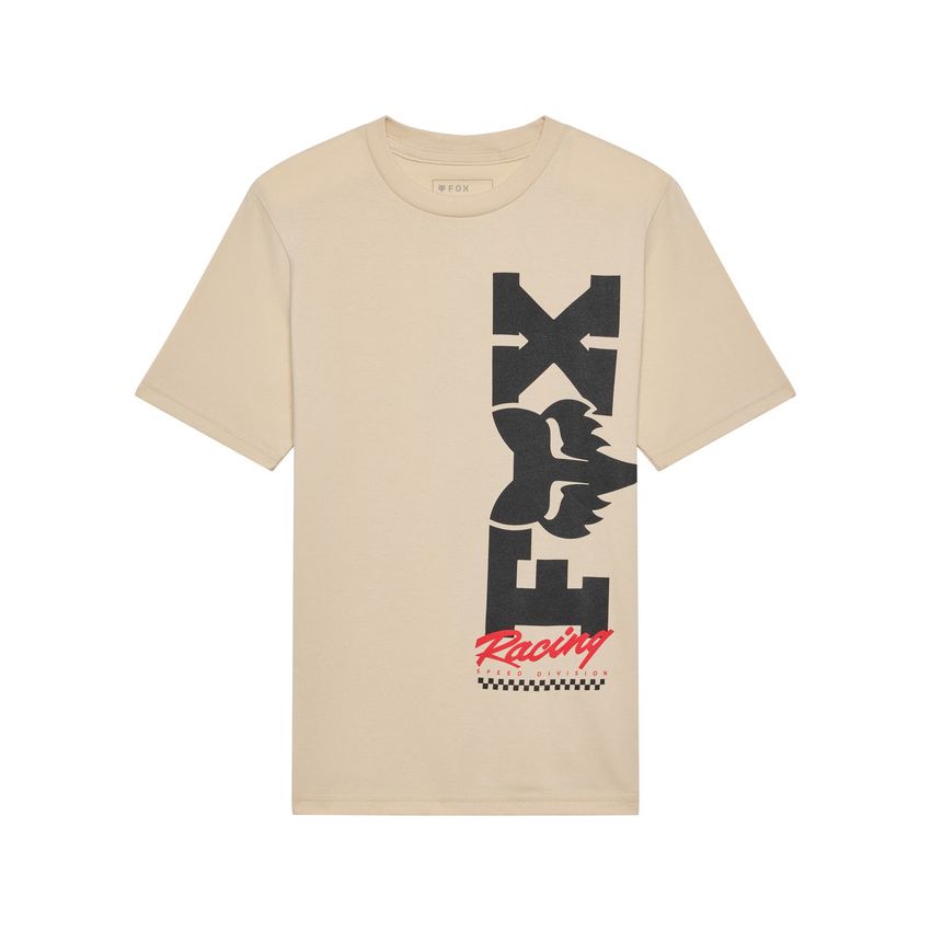 Fox T-shirt Junior  Checker Tan Yl