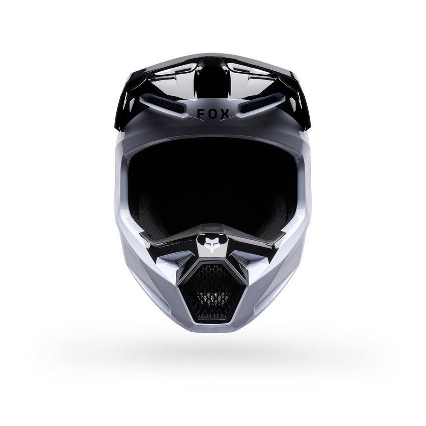 Fox Kask Motocyklowy Junior  V1 Noble Black White Yl