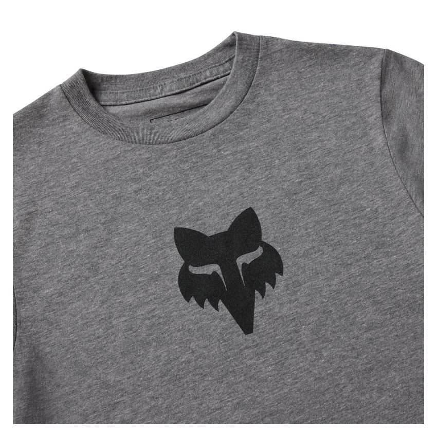 Fox T-shirt Junior  Head Heather Dark Grey Yl