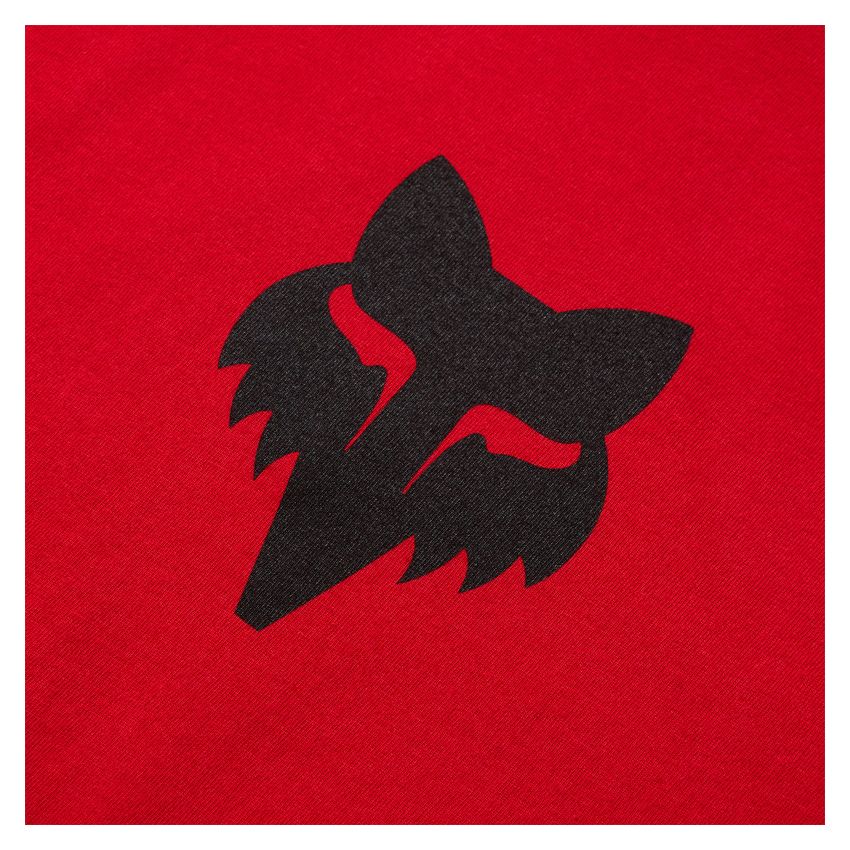 Fox T-shirt Junior  Head Tibetan Red Yl