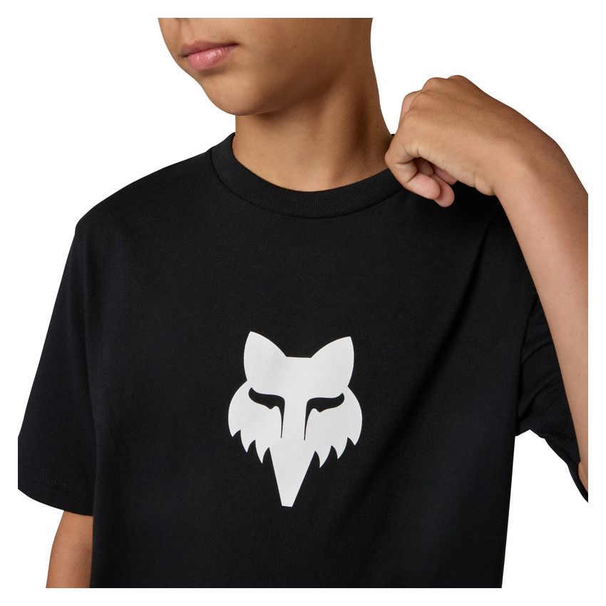 Fox T-shirt Junior  Head Ultra Black Yl