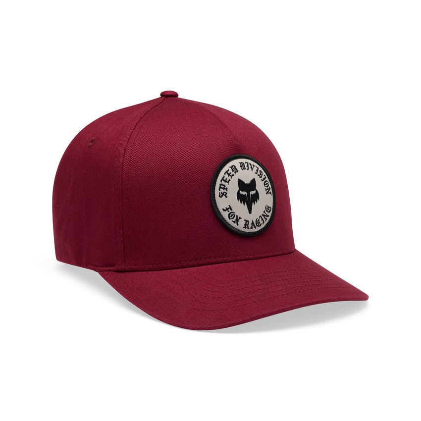 Fox Czapka Z Daszkiem  Badge Flexfit Cabernet S/m