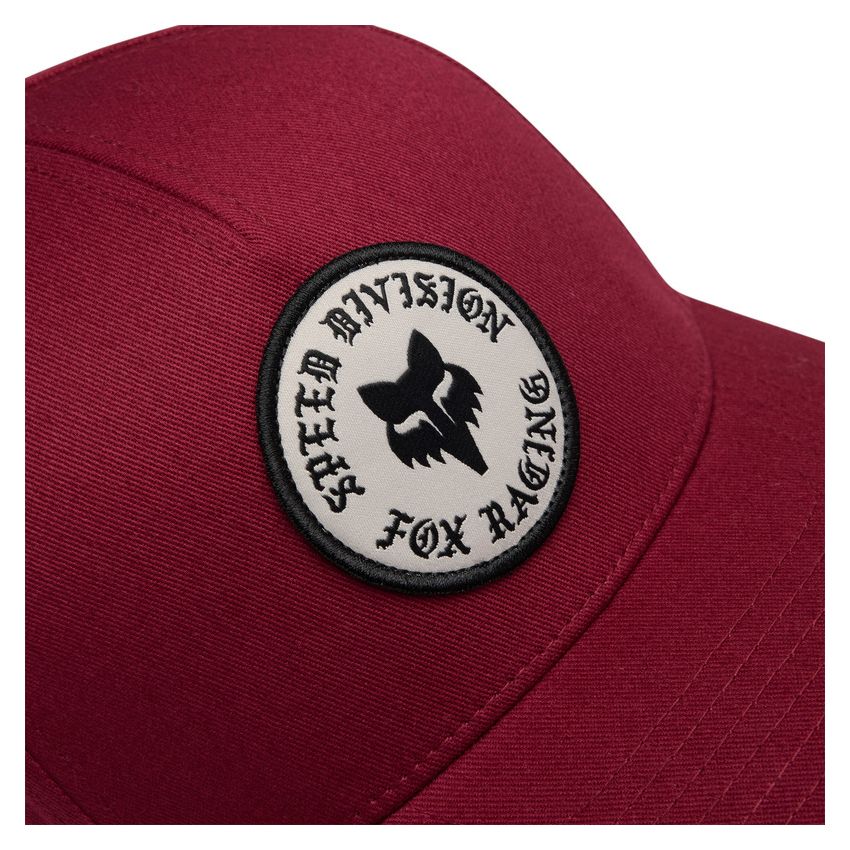 Fox Czapka Z Daszkiem  Badge Flexfit Cabernet S/m