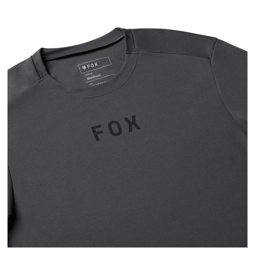 Fox Koszulka Rowerowa  Ranger Wordmark Dark Shadow Xl