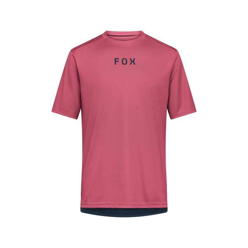 Fox Koszulka Rowerowa  Ranger Wordmark Berry S