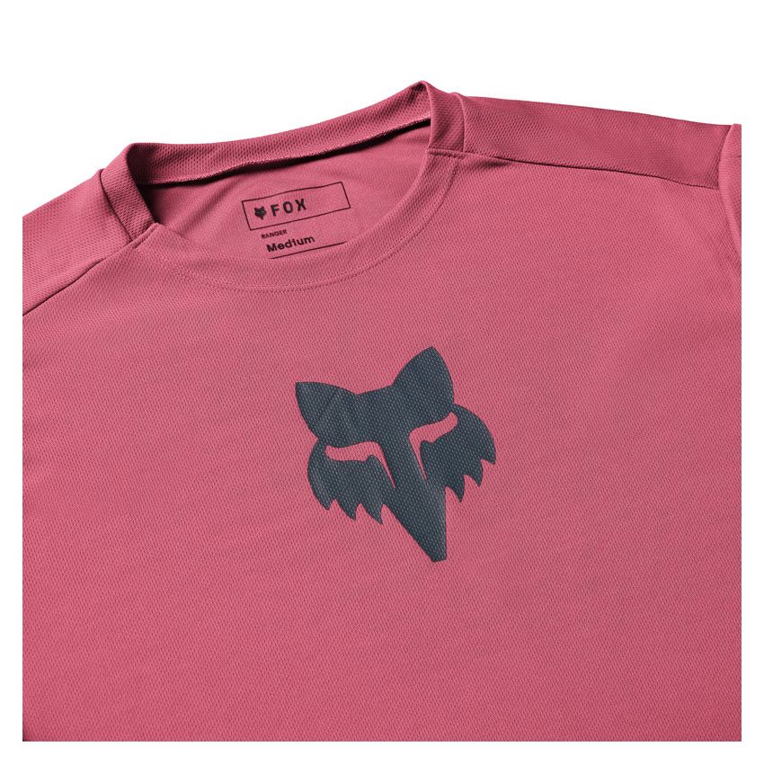 Fox Koszulka Rowerowa Z DŁugim RĘkawem  Ranger Head Berry L