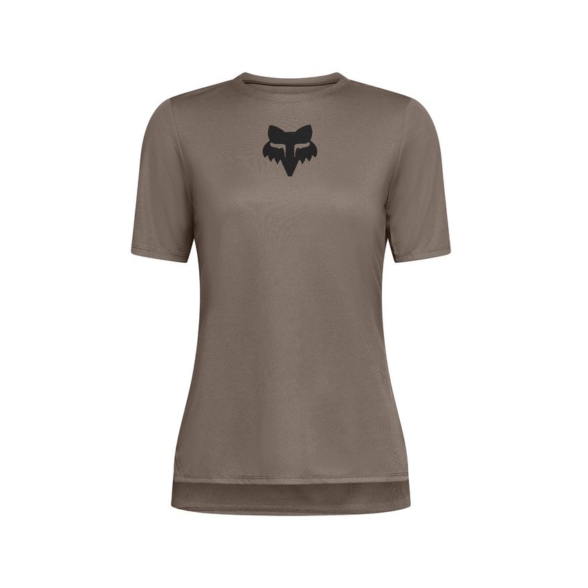 Fox Koszulka Rowerowa Damska  Ranger Wordmark Head Nutmeg M