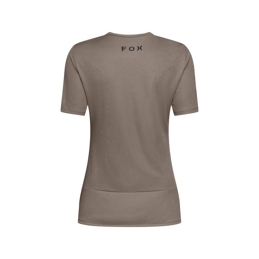 Fox Koszulka Rowerowa Damska  Ranger Wordmark Head Nutmeg M