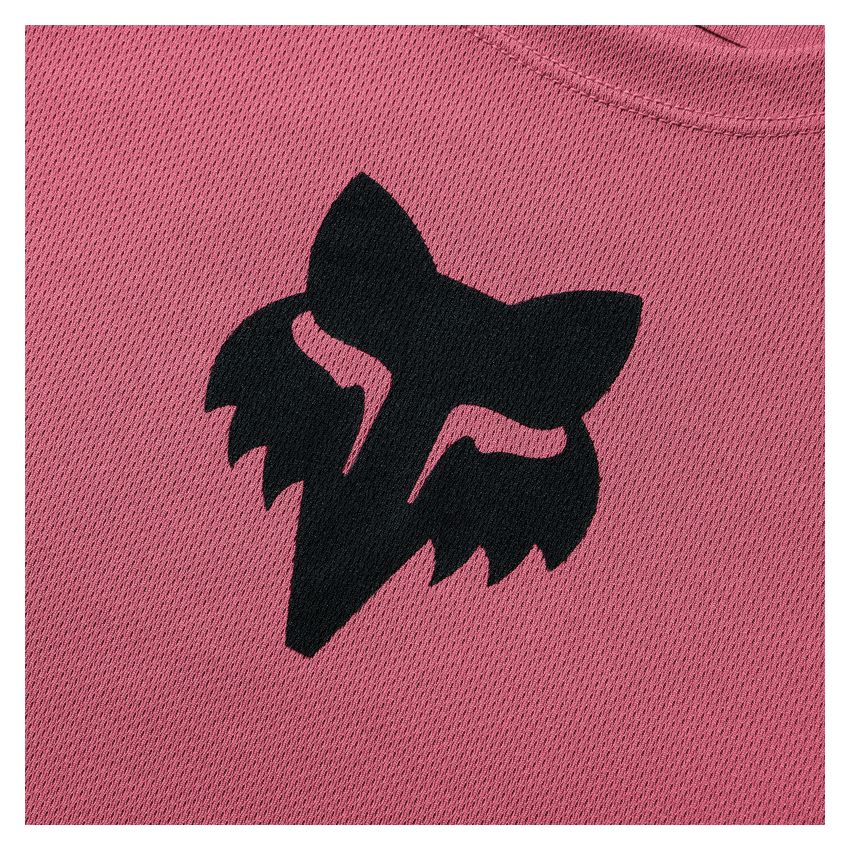 Fox Koszulka Rowerowa Damska  Ranger Wordmark Head Berry S