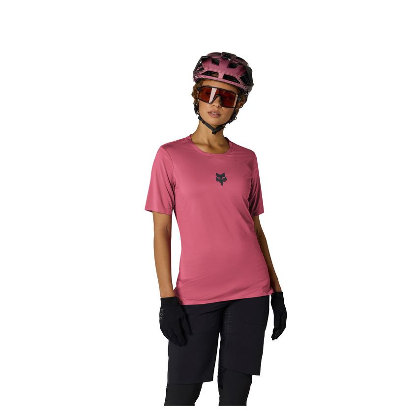 Fox Koszulka Rowerowa Damska  Flexair Berry M