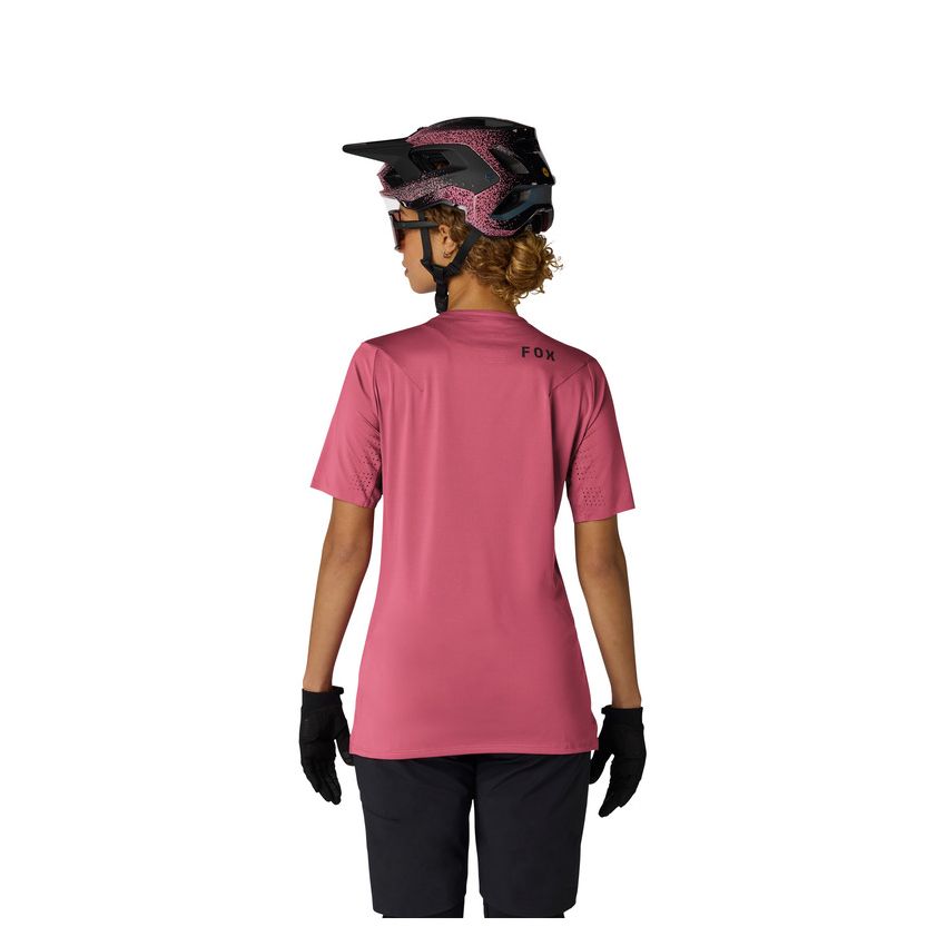Fox Koszulka Rowerowa Damska  Flexair Berry M