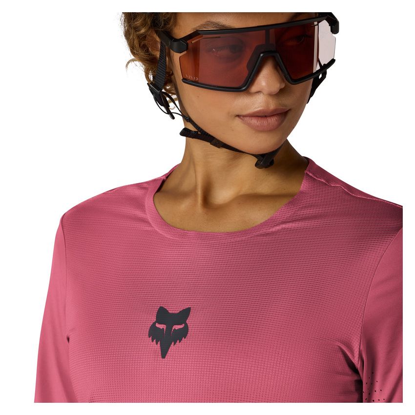 Fox Koszulka Rowerowa Damska  Flexair Berry M