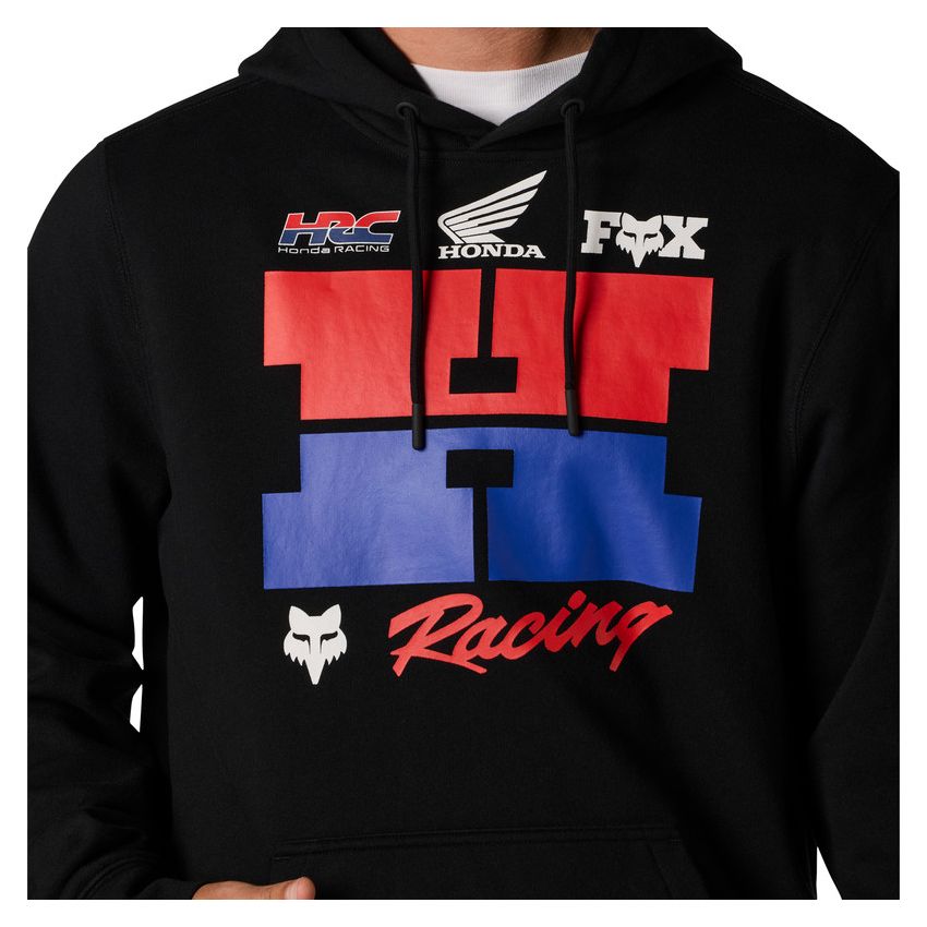 Fox Bluza Z Kapturem  Honda Black S