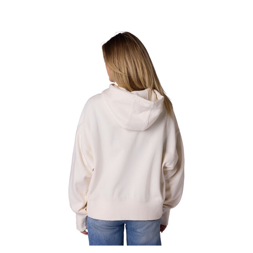 Fox Bluza Z Kapturem Damska  Honda Fleece Po Off White Xs
