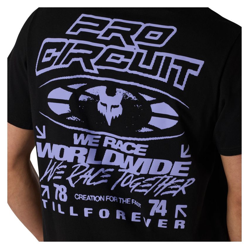 Fox T-shirt  Pro Circuit Oversized Black L