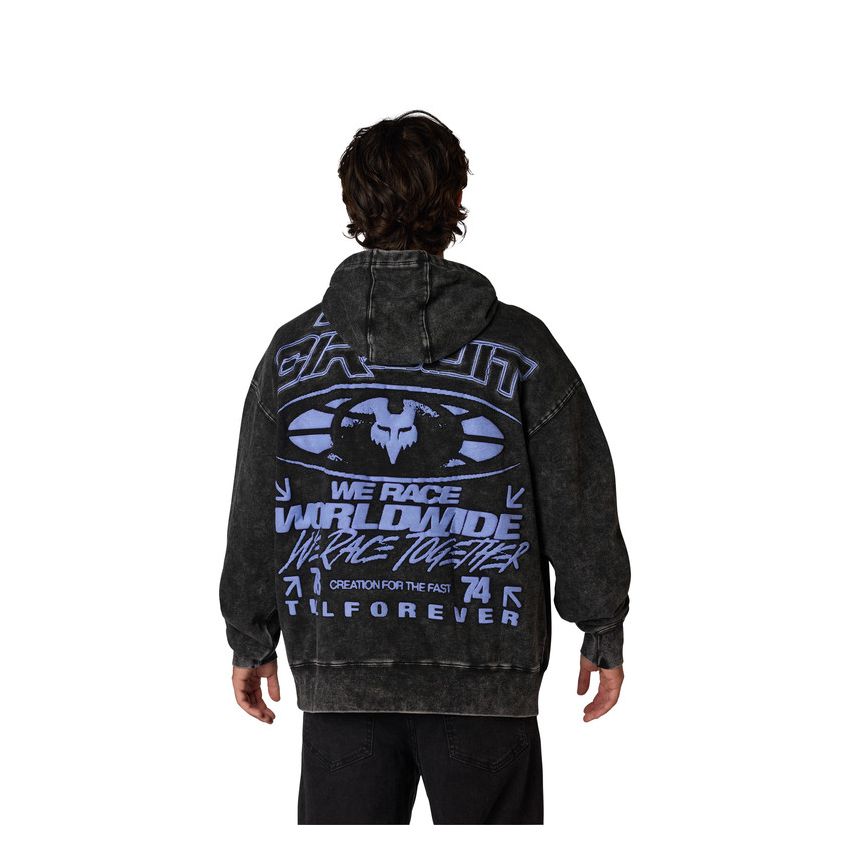 Fox Bluza Z Kapturem  Pro Circuit Fleece Po Black S
