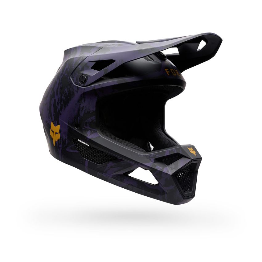 Kask FOX Junior Rampage Img Print Plum