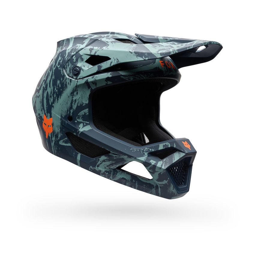 Kask FOX Rampage Img Print Arctic Blue