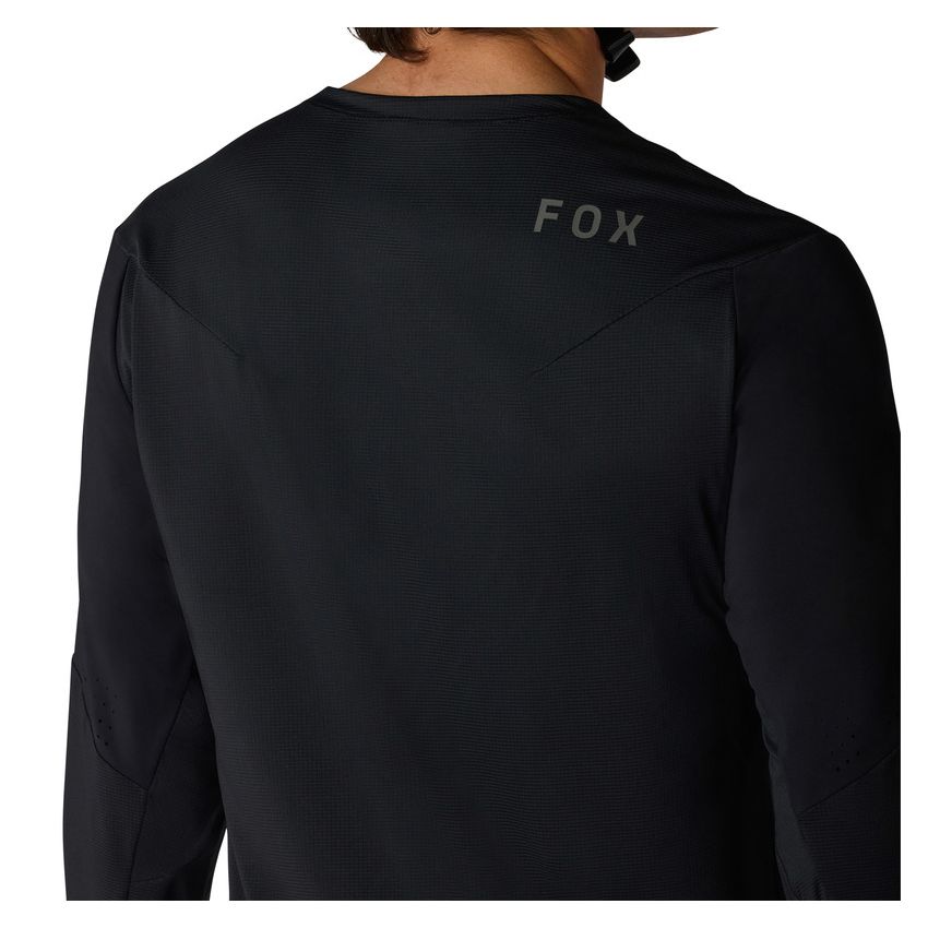 Fox Koszulka Rowerowa Z DŁugim RĘkawem  Flexair Black S