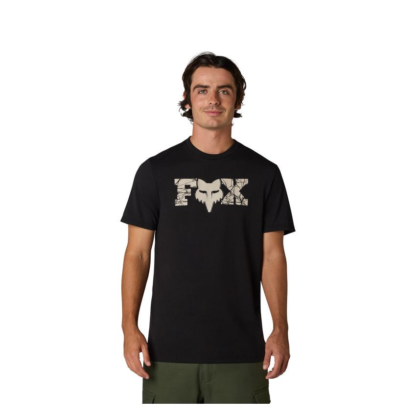 Fox T-shirt  Diffuse Dri-relase Black L