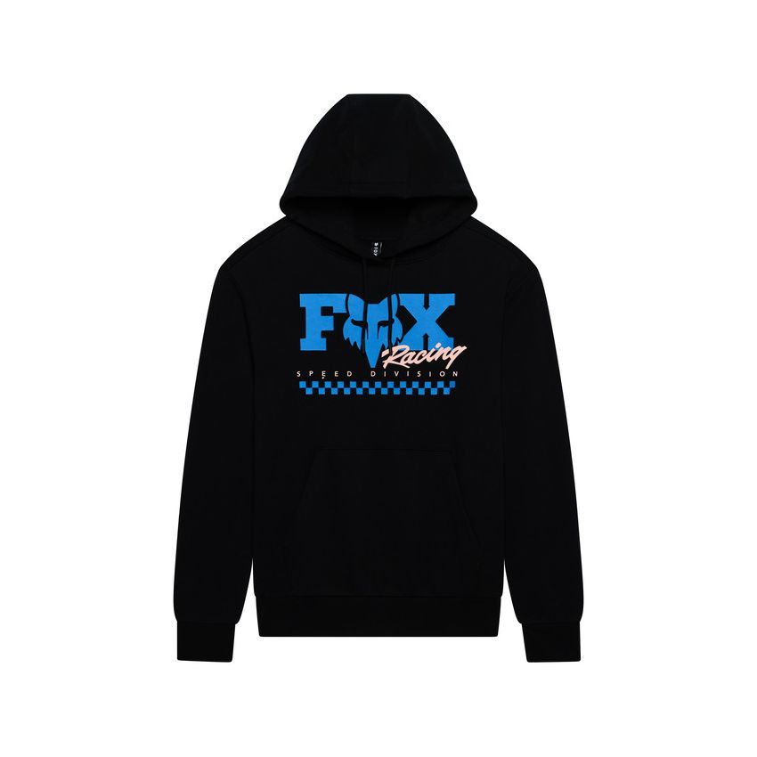 Fox Bluza Z Kapturem Damska  Checker Fleece Po Black M