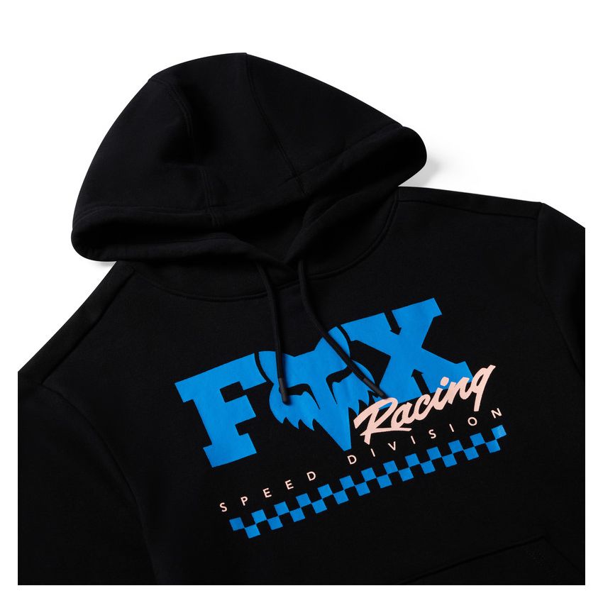 Fox Bluza Z Kapturem Damska  Checker Fleece Po Black M