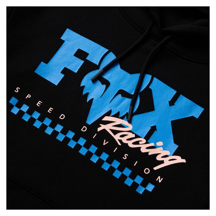 Fox Bluza Z Kapturem Damska  Checker Fleece Po Black M
