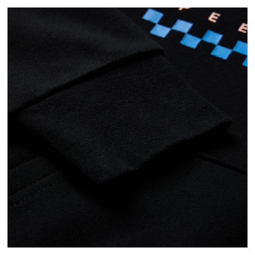 Fox Bluza Z Kapturem Damska  Checker Fleece Po Black M